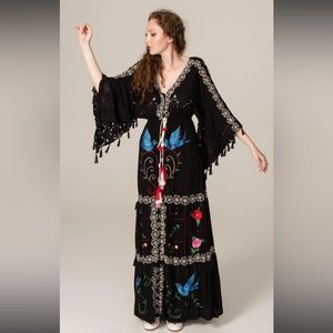 Fillyboo Stunning Embroidered Maxi Dress